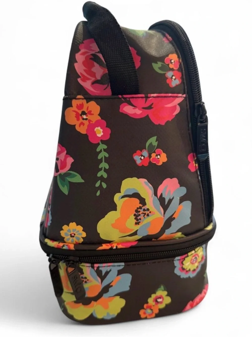 Swig Life Zöppi Floral Black Insulated Lunch Bag